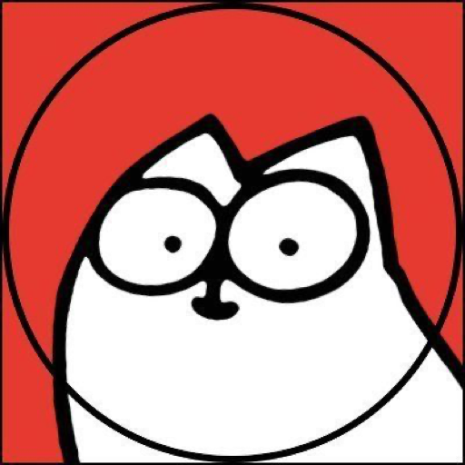 Simons Cat (CAT) meme coin logo on BNB Chain