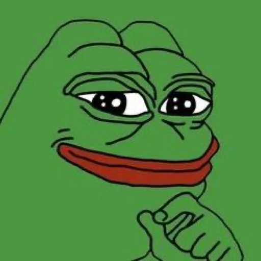 Pepe (PEPE) meme coin logo on Ethereum