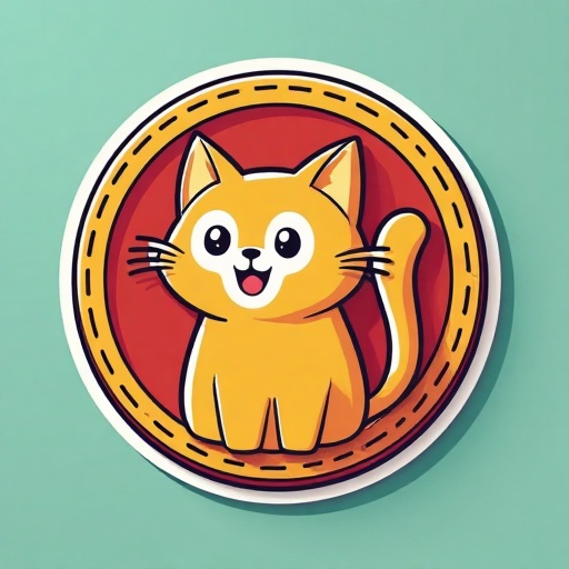 CatCash (CATCASH) meme coin logo on Robinhood Chain