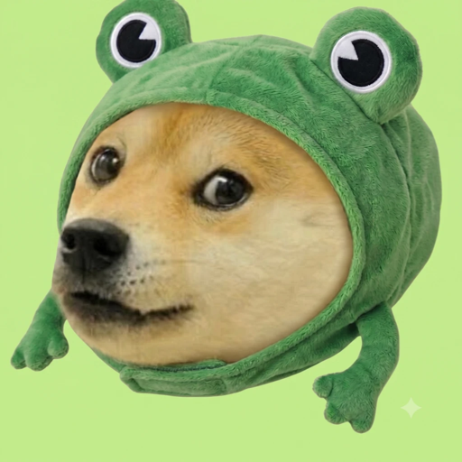 FROGE (FROGE) meme coin logo on Robinhood Chain