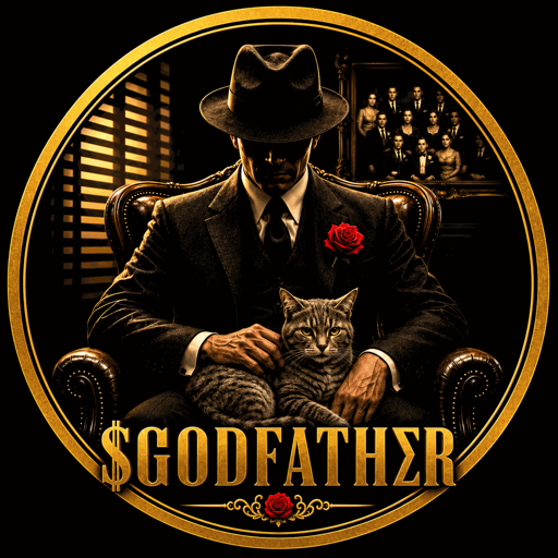 Godfather (GODFATHER) meme coin logo on Robinhood Chain