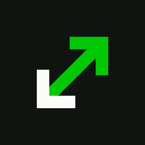 up (UP) meme coin logo on Robinhood Chain