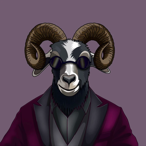 Absolute Goat (GOAT) meme coin logo on Robinhood Chain