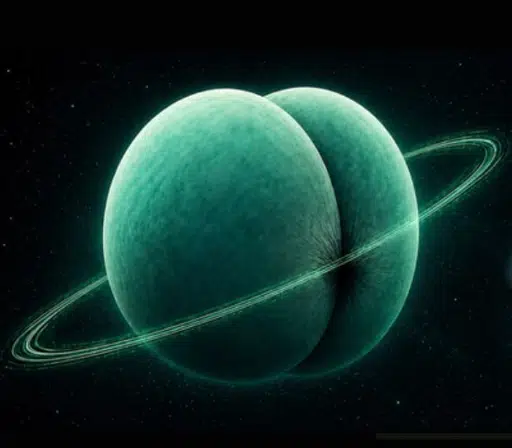 Uranus (URANUS) meme coin logo on Robinhood Chain