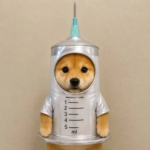 VACCINU (VACCINU) meme coin logo on Robinhood Chain