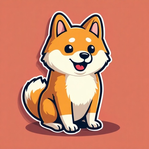 Shiba Inu For Robinhood (SHIB) meme coin logo on Robinhood Chain
