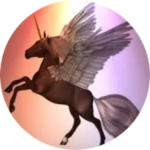 Unicorn Pegasus (UNIPEG) meme coin logo on Robinhood Chain