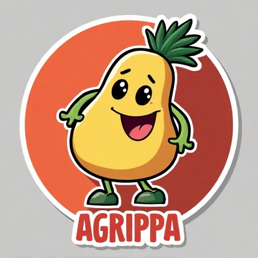 Agrippa (Agrippa) meme coin logo on Robinhood Chain