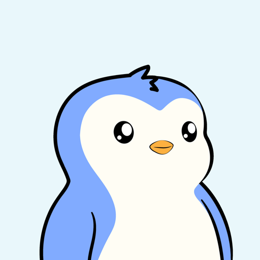 Pudgy Penguins (PENGU) meme coin logo on Solana