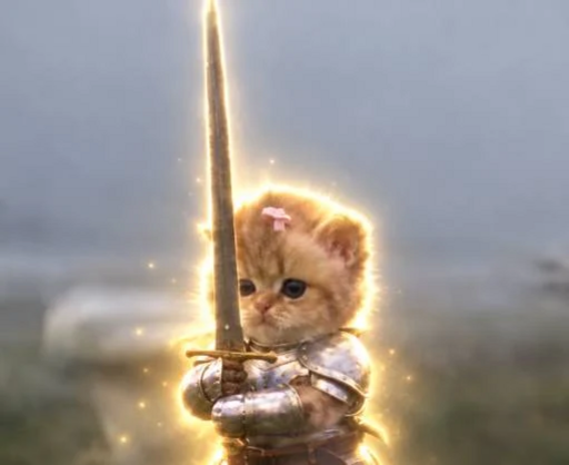swordcat logo on Solana