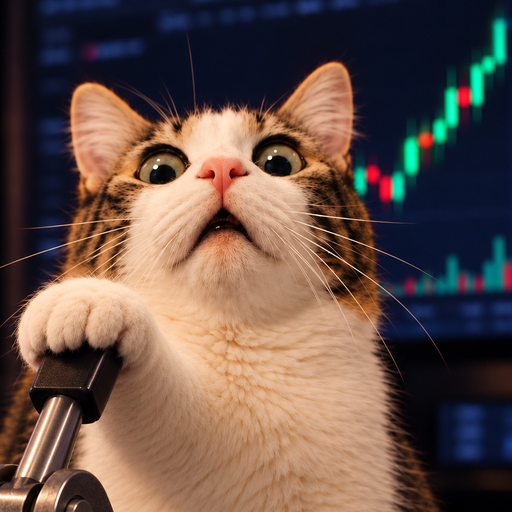 Leveraged Cat (LEVERCAT) meme coin logo on Solana