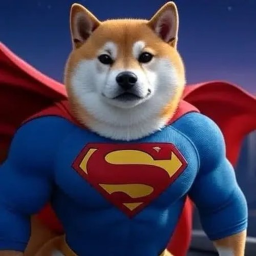Super Inu (SI) meme coin logo on Solana