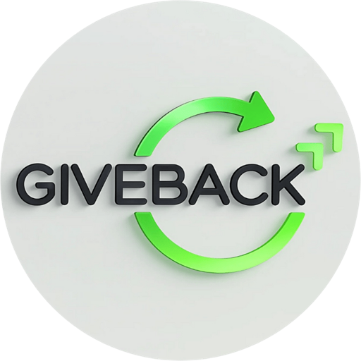 GIVEBACK (GBACK) meme coin logo on Solana