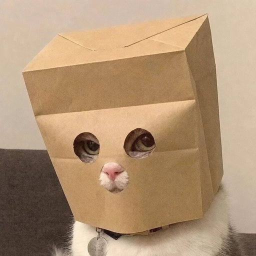 Anonymous Cat (ZCAT) meme coin logo on Solana